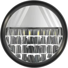 Load image into Gallery viewer, 4.5" LED Passing Lamp - Dark Chrome DragSpecialties 0555974 - Side View