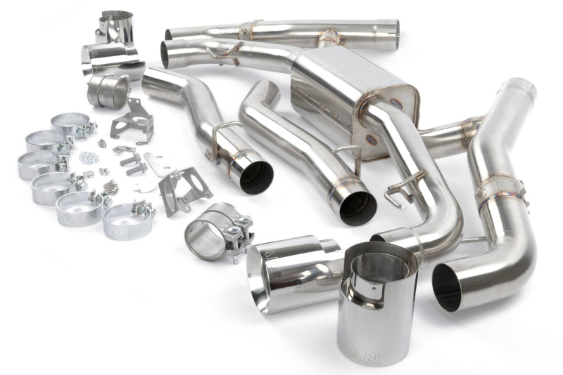 Dinan Valved Axleback Exhaust System - Polished Tips fits 2020-2026 BMW X5 / X6