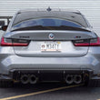 Load image into Gallery viewer, Dinan Carbon Fiber Rear Diffuser Surround fits 2021-2026 BMW M3 / BMW M3/M4 / 2021-2026 BMW M4