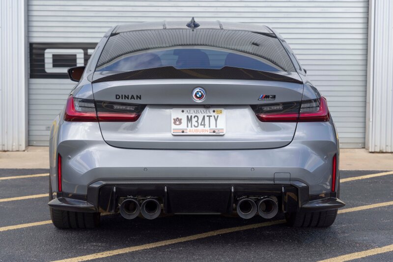 Dinan Carbon Fiber Rear Diffuser Surround fits 2021-2026 BMW M3 / BMW M3/M4 / 2021-2026 BMW M4