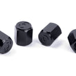 Load image into Gallery viewer, Dinan Valve Stem Caps - Black (Set of 4) fits 1991-2027 BMW 1 Series M, 128i, 135i, 135is, 228i, 228I Gran Coupe, 228I xdrive, 228I xDrive Gran COUPE