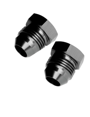 4AN Flare Plug 2/pkg Black
