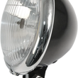 Load image into Gallery viewer, 5 3/4" Headlight Assembly - Black/Chrome - Main Product View