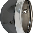 Load image into Gallery viewer, 5 3/4" Lucas Style Headlight Shell - Chrome - Side View