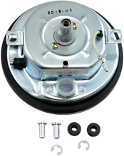 Load image into Gallery viewer, 5" FL-Style 2240:60 Speedometer with Reed Switch - '68-'84 Black Face DragSpecialties 74584M - Side View