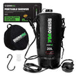 Load image into Gallery viewer, 5 Gallon Portable Pressurized Camp Shower - Black
