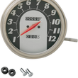 Load image into Gallery viewer, 5" MPH FL-Style 1:1 Speedometer - '62-'67 Black Face DragSpecialties 70846M - Main Product View