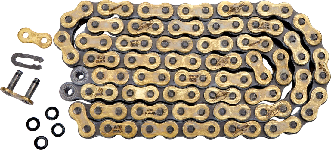 520 Quad - Drive Chain - 98 Links - Side View