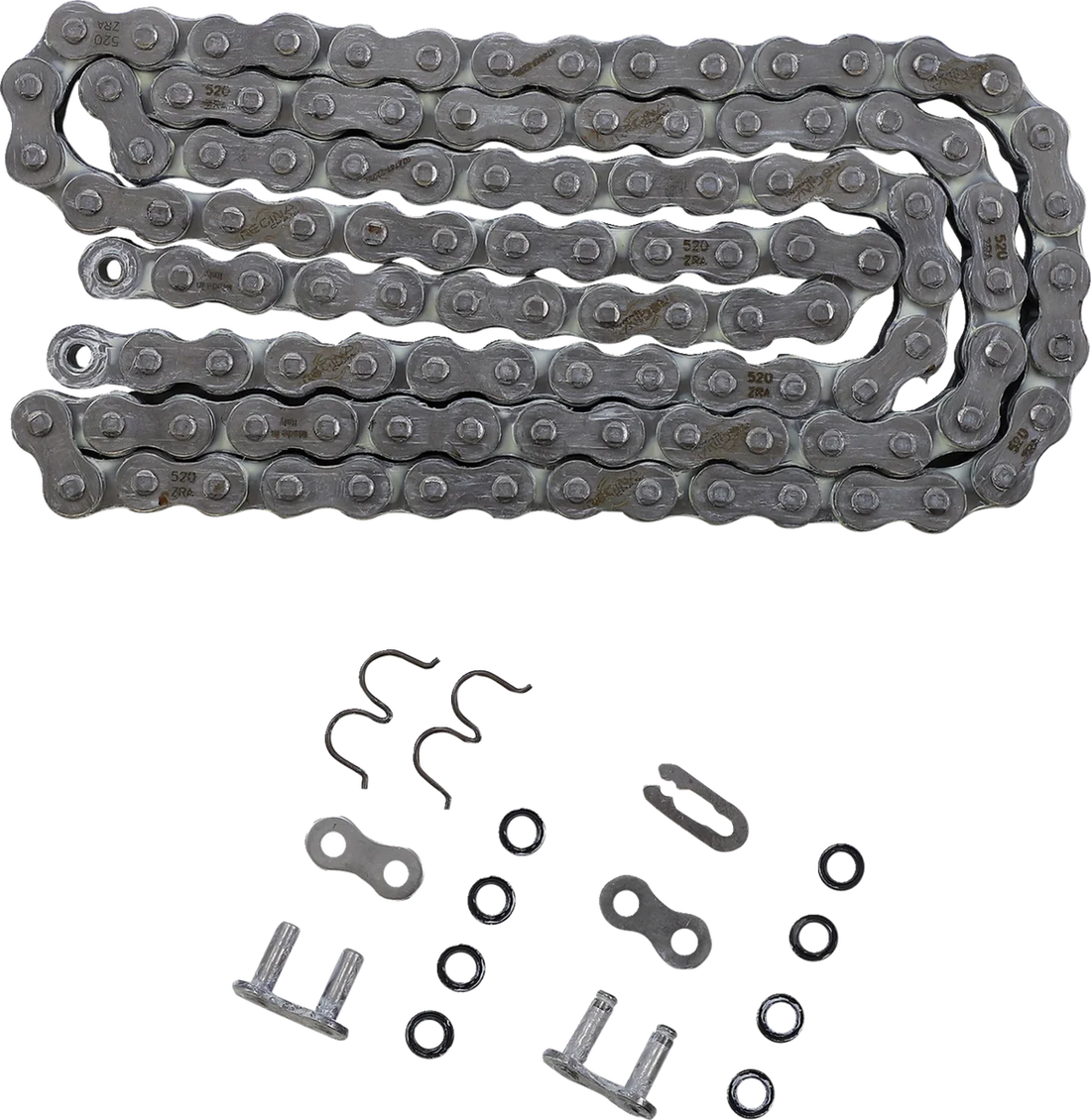 520 ZRA - Drive Chain - 114 Links - Side View