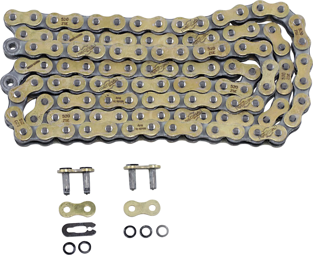 520 ZSE - Drive Chain - 114 Links - Side View