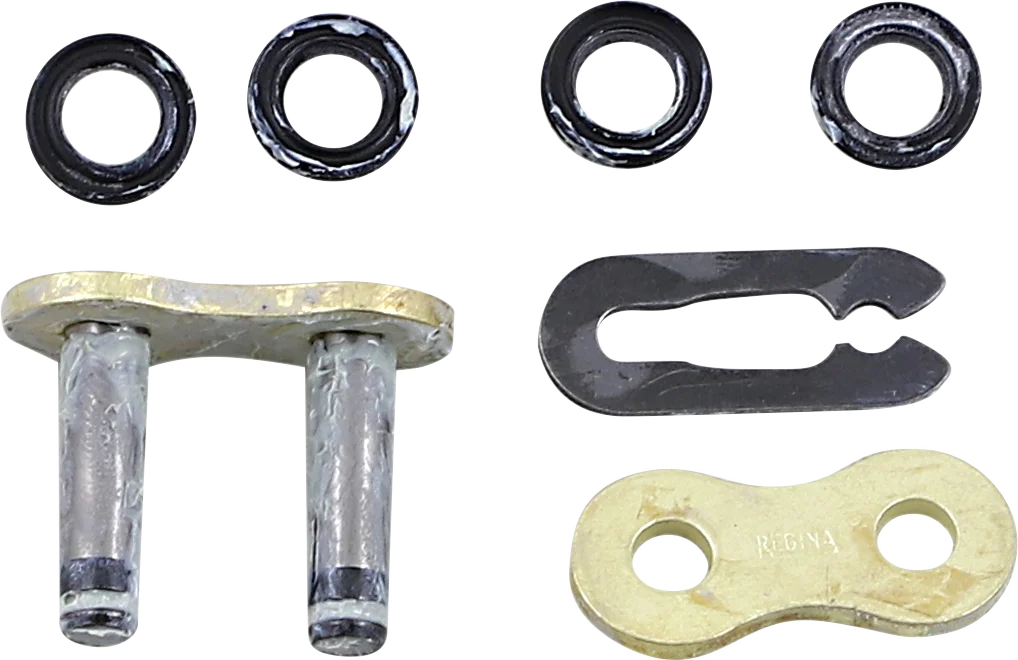 525 ZRE - Z-Ring Chain - Replacement Connecting Link - Clip - Side View