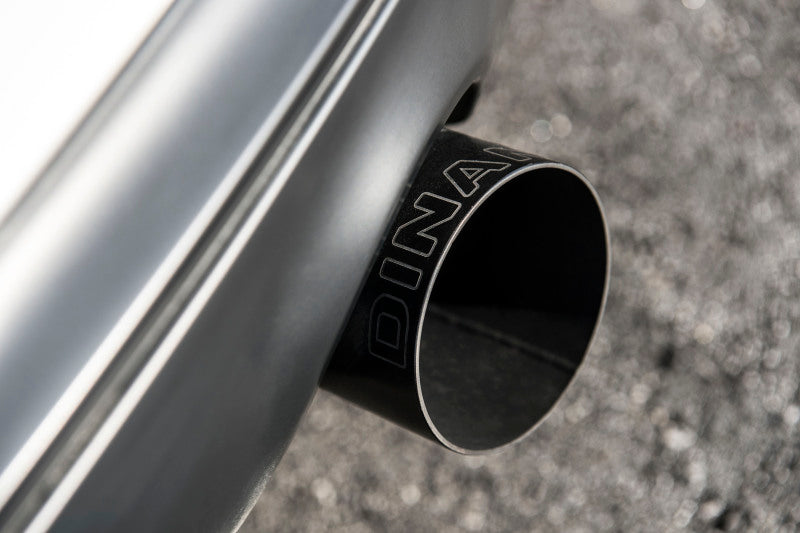 Dinan w/o M-Performance Valence Free Flow Axleback Exhaust System - Black Tips fits 2014-2016 BMW M235I / 2015-2016 BMW M235I xDrive