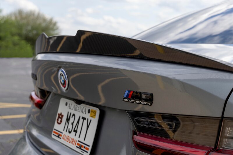Dinan Carbon Fiber Rear Deck Spoiler fits BMW M3 / 2021-2026 BMW M3 / 2022-2026 BMW M3 Competition xDrive