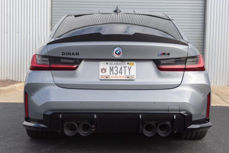 Dinan Valved Axleback Exhaust System - Black Tips fits 2021-2026 BMW M3 / BMW M3/M4 / 2021-2026 BMW M4