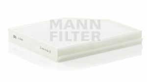 Mann-Filter Cabin Air Filter CU 2450 fits 2008-2017 Audi A4 / A4 Quattro / A5 / A5 Quattro / allroad / Q5 / RS5 / S4