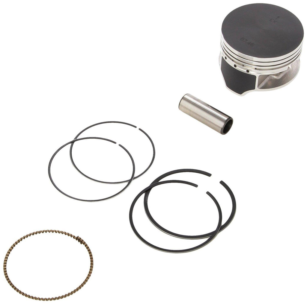 Namura PISTON KIT NA-30000-6 fits 1985 Suzuki QuadRunner 230 LT230GE / 1985-1988 Suzuki QuadSport 230 LT230S 2X4 / 1986 Suzuki QuadRunner 230 LT230GE 2X4 / 1987-1993 Suzuki QuadRunner 230 LT230E 2X4 / 1987-1993 Suzuki QuadRunner 4WD LT4WD