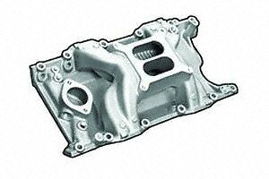 Professional Products Crosswind Intake Manifold Satin 55026 fits 1979, 1980 Chrysler Cordoba 300 Hardtop 2-Door / 1975-1983 Chrysler Cordoba BASE Hardtop 2-Door / 1980 Chrysler Cordoba Crown Hardtop 2-Door, LeBaron BASE