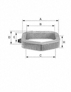 Mann-Filter Air Filter C 40 193 fits 1990-1993 Mercedes-Benz 300CE / 300SL