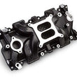 Load image into Gallery viewer, Weiand Street Intake - Black Ceramic 8120BK fits 1955-1979 Chevrolet / GMC Small Block V8