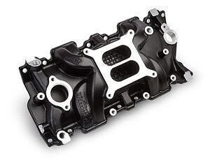 Weiand Street Intake - Black Ceramic 8120BK fits 1955-1979 Chevrolet / GMC Small Block V8