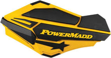 Load image into Gallery viewer, Powermadd Handguards - Yellow/Black 34401 fits Ski-Doo