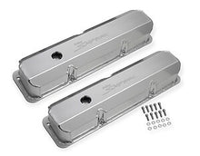 Load image into Gallery viewer, Holley Sniper EFI Sniper Valve Cover - Fabricated Aluminum - Tall - Natural Anodized 890001 fits 1958-1976 Ford / Mercury