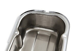 Mr Gasket Chrome Tall-Style Valve Covers without Baffle 9802 fits 1965-2000 Chevrolet / GMC