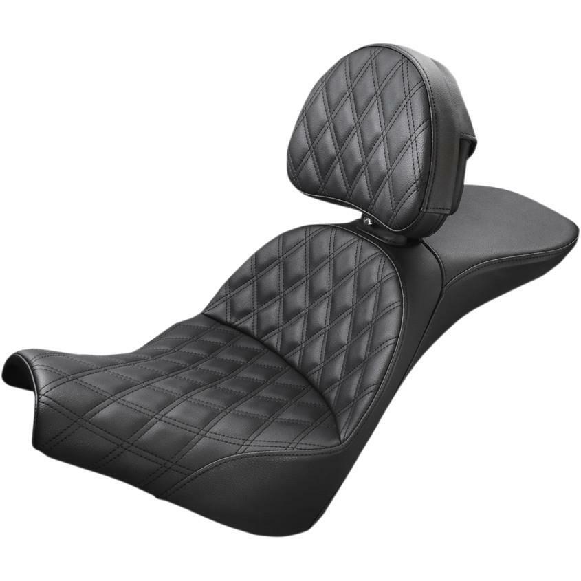 Saddlemen Explorer Seat - Lattice Stitched - Backrest 818-30-030LS