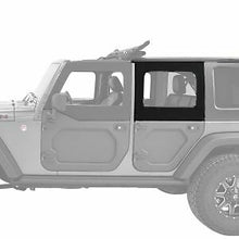 Load image into Gallery viewer, Bestop Upper Fabric Doors (Rear Upper Doors, Black Twill) 51733-17 fits 2007-2017 Jeep Wrangler JK 4-Door