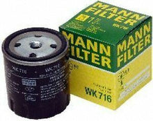 Load image into Gallery viewer, Mann-Filter Fuel Filter WK 716 fits 1977-1983 Mercedes-Benz 240D / 1978-1985 Mercedes-Benz 300CD / 1977-1985 Mercedes-Benz 300D / 1978-1985 Mercedes-Benz 300SD / 1979-1985 Mercedes-Benz 300TD