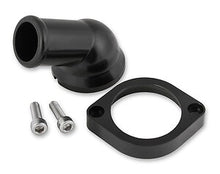 Load image into Gallery viewer, Mr. Gasket Water Neck Swivel 30 Degree Angle Black 2670BK fits GMC Express 3500 / 2007-2009 Chevrolet Avalanche LS, Avalanche LT, Silverado 1500 / 2007-2008 Chevrolet TrailBlazer SS / 2002-2006 Chevrolet Avalanche