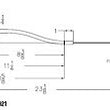 Load image into Gallery viewer, Mr Gasket Engine Oil Dipstick &amp; Tube - Chrome 6921 fits 1981-1993 Ford Bronco Custom / 1985-1996 Ford Bronco Eddie Bauer / 1981 Ford Bronco Ranger XLT, F-150, F-250, F-350 / 1991-1996 Ford Bronco XL / 1982 Ford Bronco XLS, F-250 XLT Lariat