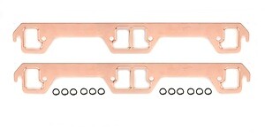 Mr Gasket Dogleg Ports , 1.25 Inch x 1.75 Inch 7174 fits 1970-1979 American Motors Ambassador / AMX / Concord / Gremlin / Hornet / Javelin / Matador / Pacer 304 / 360 / 390 / 401