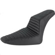 Load image into Gallery viewer, Saddlemen Step-Up Seat - Front Tuck-n-Roll/Rear Lattice Stitch - Black 812-26-176