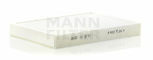 Mann-Filter Cabin Air Filter CU 2733 fits 2011-2018 Volvo S60 / 2016-2018 Volvo S60 Cross Country / 2007-2016 Volvo S80 / 2015-2018 Volvo V60 / 2015-2018 Volvo V60 Cross Country / 2008-2010 Volvo V70 / 2010-2017 Volvo XC60