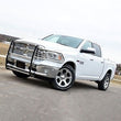 Load image into Gallery viewer, ARIES Polished Stainless Grille Guard 5058-2 fits Dodge Ram 1500