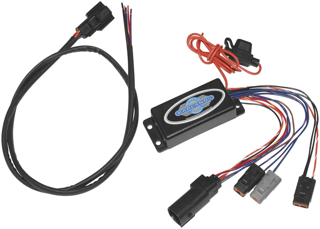 Badlands M/C Products Eliminator Light Signal Isolator IHL-04-B fits 2011-2013 Harley-Davidson Blackline / 2013-2017 Breakout / 2012-2017 Softail
