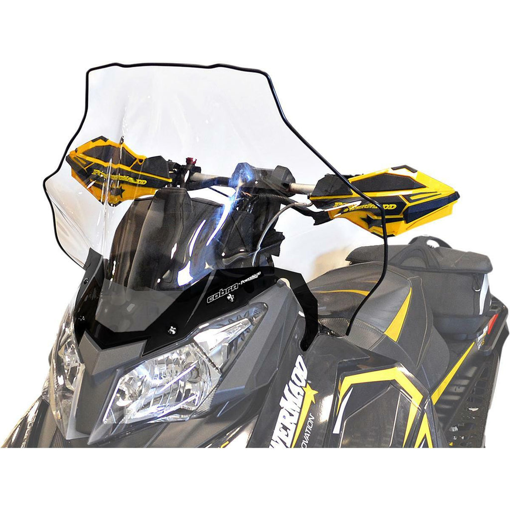 Powermadd Windshield - 19" - Tall 13540 fits 2016-2019 Ski-Doo Expedition 1200 LE 4-tec, Expedition 1200 SE 4-tec, Expedition 900 LE ACE, Expedition 900 SE ACE, Renegade 900 Enduro ACE / 2015-2019 Ski-Doo Expedition 600 SPORT ACE