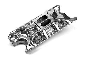 Weiand Street Warrior™ Intake Manifold - Polished Finish 8124P fits 1962-1982 Ford / Lincoln / Mercury 289 / 302 Small Block