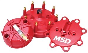 MSD Cap/Rotor Kit (PN 8408, PN 8423) 84085 fits 1972-1997 Ford / Lincoln / Mercury