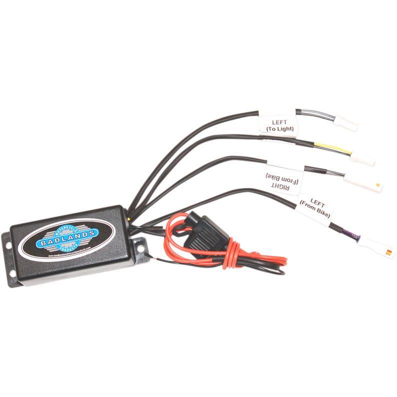 Badlands M/C Products Front Running/Turn Signal Module with Load Equalizer ILL-VIC-FR fits 2011-2017 Victory Cross COUNTRY / 2014-2016 Cross COUNTRY 8 Ball