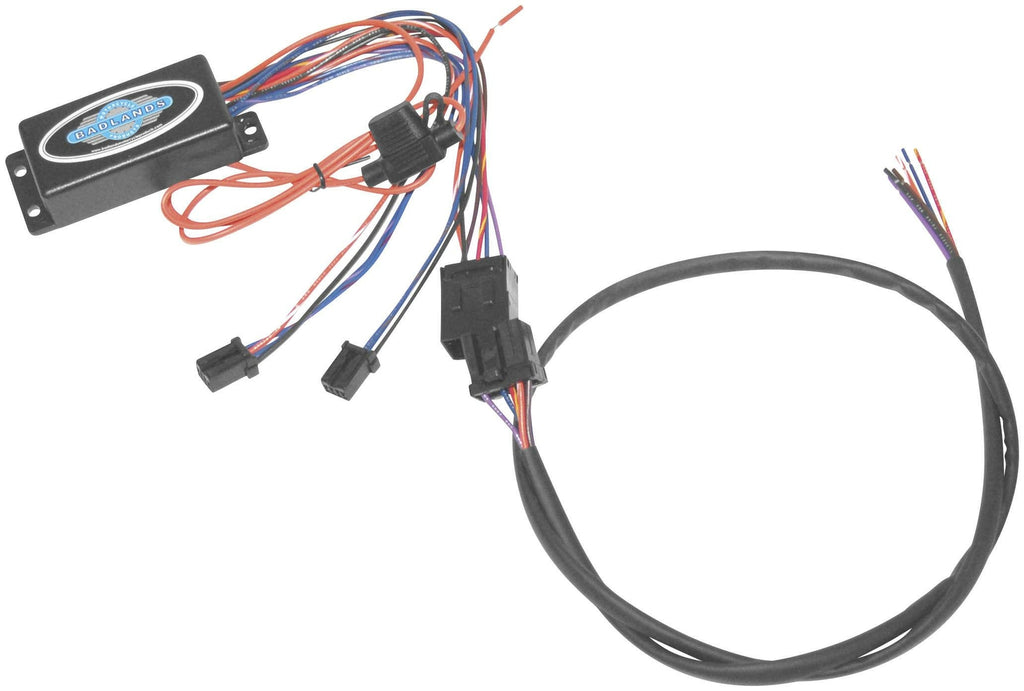Badlands M/C Products Eliminator Light Signal Isolator IHL-04-C fits 2014-2022 Harley-Davidson Forty Eight / 2018-2021 Iron 1200 / 2014-2022 Iron 883 / 2016-2020 Roadster / 2014-2016 Seventy Two / 2014-2019 Sportster 1200 / 2014-2019 Sportster 883