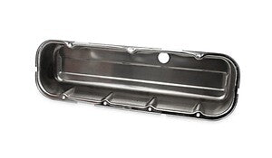 Mr Gasket Chrome Tall-Style Valve Covers without Baffle 9802 fits 1965-2000 Chevrolet / GMC