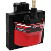 Load image into Gallery viewer, MSD Street Fire Ignition Coil Dual Connector, Red, distributors 5526 fits 1991-2000 Chevrolet C3500HD / 1990-1996 Chevrolet C60 Kodiak, C70 Kodiak / 1992 Chevrolet C60 Kodiak / 1997-1998 Chevrolet C6500 Kodiak, C7500 Kodiak / 1985-1990 Chevrolet P40