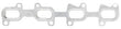 Load image into Gallery viewer, Elring Dichtung Exhaust Manifold Gasket 387.662 fits 2014-2016 Mercedes-Benz E250 / 2013-2015 Mercedes-Benz GLK250 / 2014-2017 Mercedes-Benz Sprinter 2500 / 2014-2017 Mercedes-Benz Sprinter 3500
