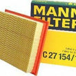 Load image into Gallery viewer, Mann-Filter Air Filter C 27 154/1 fits 1993-2002 Volkswagen Cabrio, Golf, Jetta