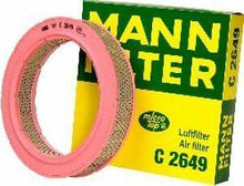 Load image into Gallery viewer, Mann-Filter Air Filter C 2649 fits 1967-1971 BMW 1602 / 1967-1976 BMW 2002 / 1968-1971 BMW 2500 / 1968-1974 BMW 2800 / 1970-1971 BMW 2800CS / 1971-1974 BMW 3.0CS / 1971-1974 BMW 3.0S / 1971 1975 1976 BMW 3.0Si