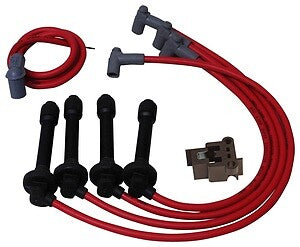 MSD Conductor Spark Plug Wire Set, w/Tower Cap 35359 fits 1992-2000 Honda Civic EX / 1992-1995 Honda Civic Si / 1993-2000 Honda Civic EX / 1996-1998 Honda Civic Si 1.6L