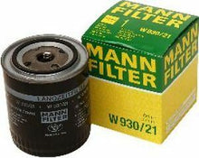 Load image into Gallery viewer, Mann-Filter Oil Filter W 930/21 fits 1995-2006 Audi / Volkswagen