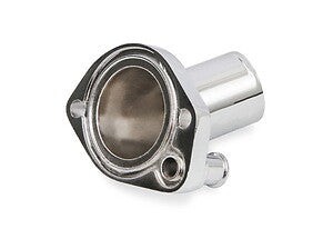 Mr. Gasket O-Ring Style Chrome Water Neck - 45 Degree 2662 fits 1966-1973 Ford Bronco / 1975-1993 Ford Bronco Custom / 1985-1996 Ford Bronco Eddie Bauer / 1975 Ford Bronco Northland, Bronco Ranger, E-100 Econoline, E-150 Econoline, Granada